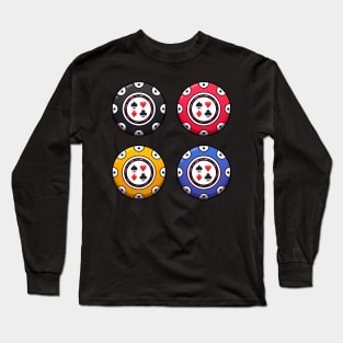 Poker Chips Long Sleeve T-Shirt